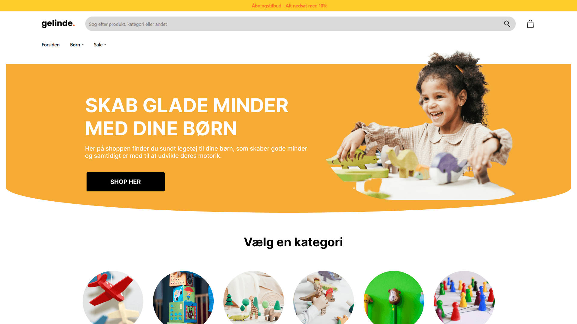 Baby- & børnelegetøj